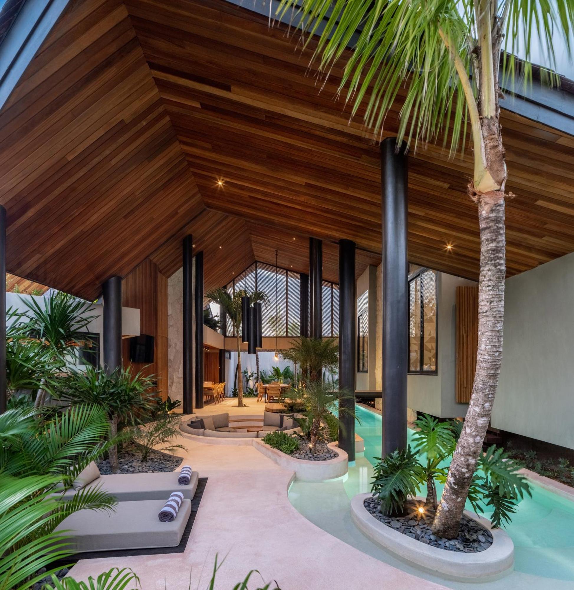 Villa Feh Bali By House Of Winds - Neo Tropical Eden Near Canggu Kerobokan Buitenkant foto